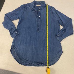 LOFT Oversized Denim Shirt